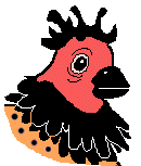 Cheeky speckled henpecker